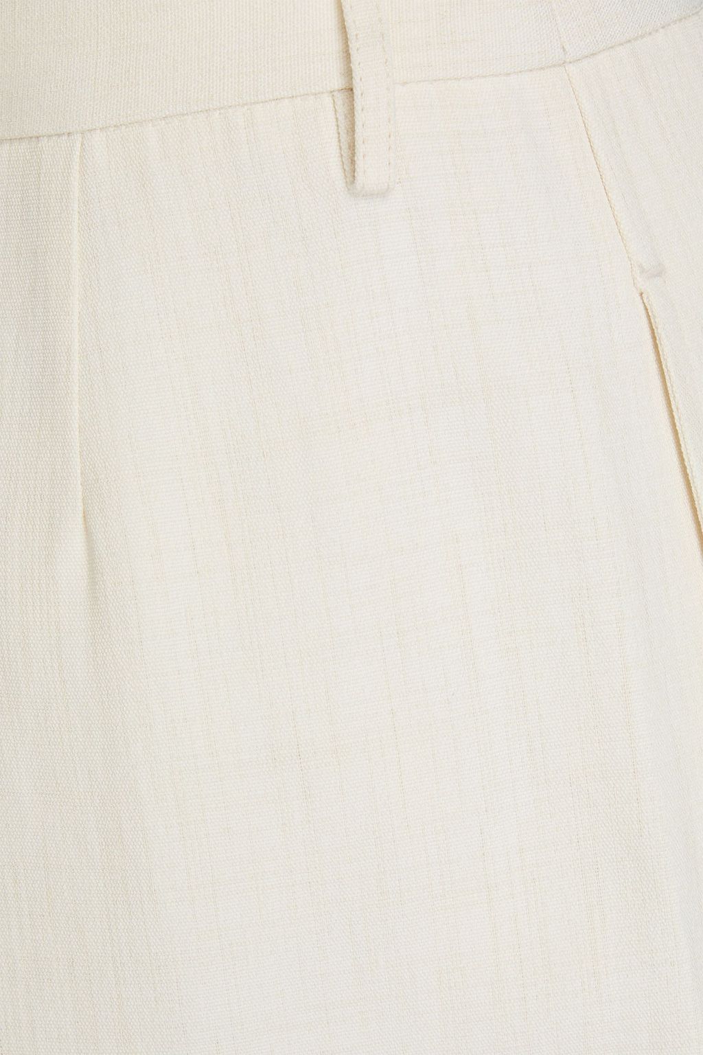FABIANA FILIPPI Linen-blend wide-leg pants