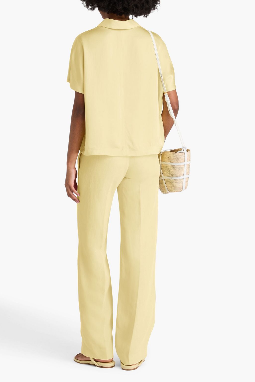 FABIANA FILIPPI Twill straight-leg pants
