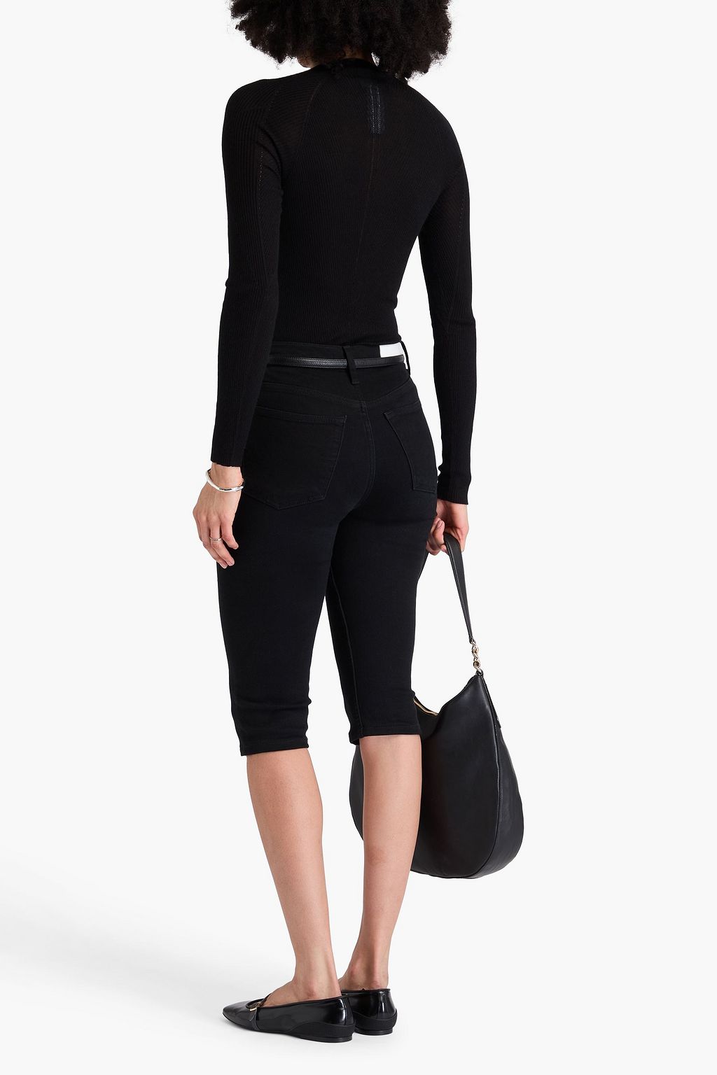 FABIANA FILIPPI Cashmere and silk-blend turtleneck sweater