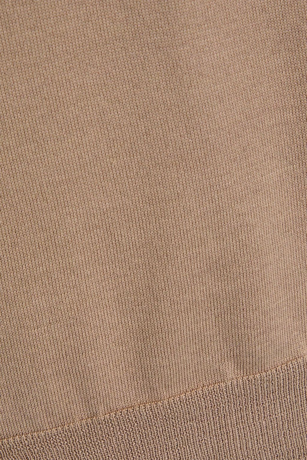 FABIANA FILIPPI Pullover aus einer Seiden-Baumwollmischung