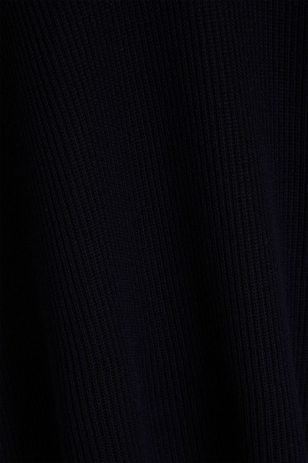 FABIANA FILIPPI Pullover aus einer gerippten Woll-Baumwollmischung