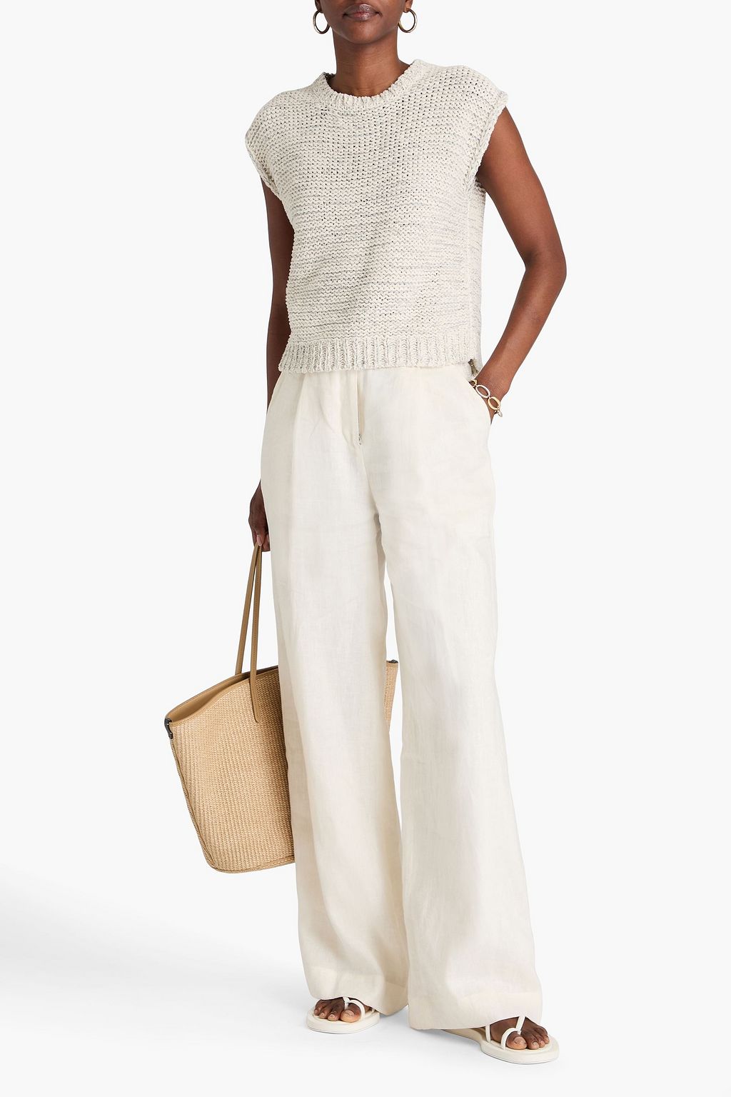 FABIANA FILIPPI Cotton vest