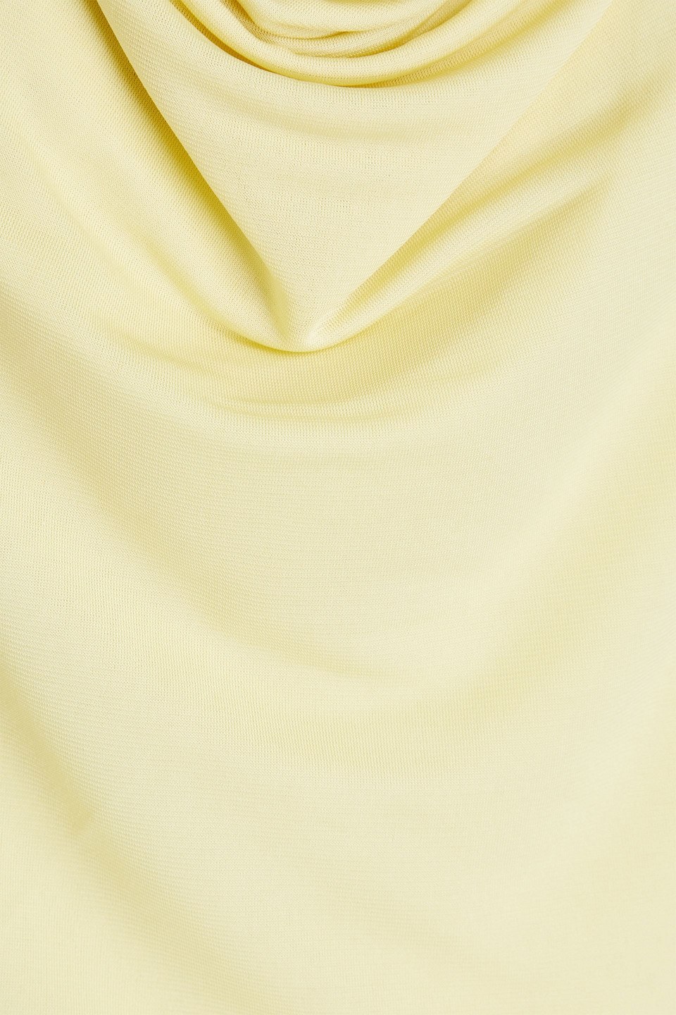 FABIANA FILIPPI DRAPED STRETCH-JERSEY MAXI DRESS