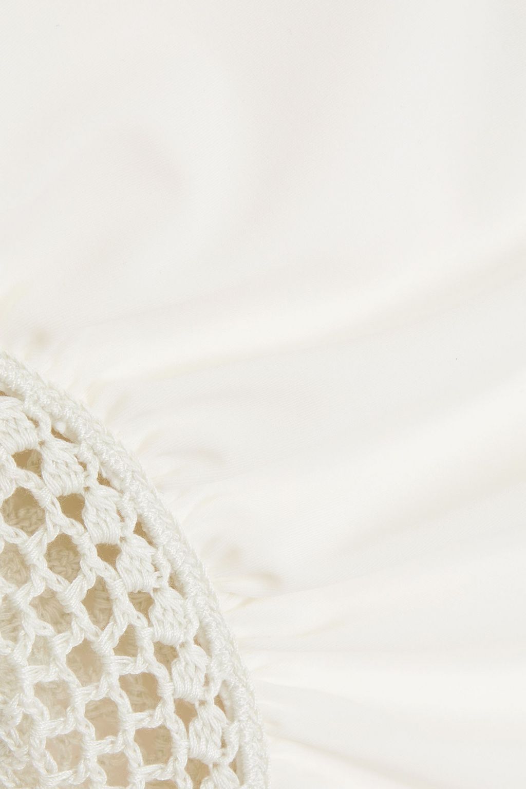 SIMKHAI Elliot crochet-trimmed swimsuit
