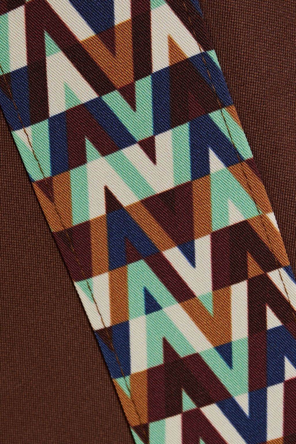 VALENTINO GARAVANI ウール混 パンツ プリント入り
