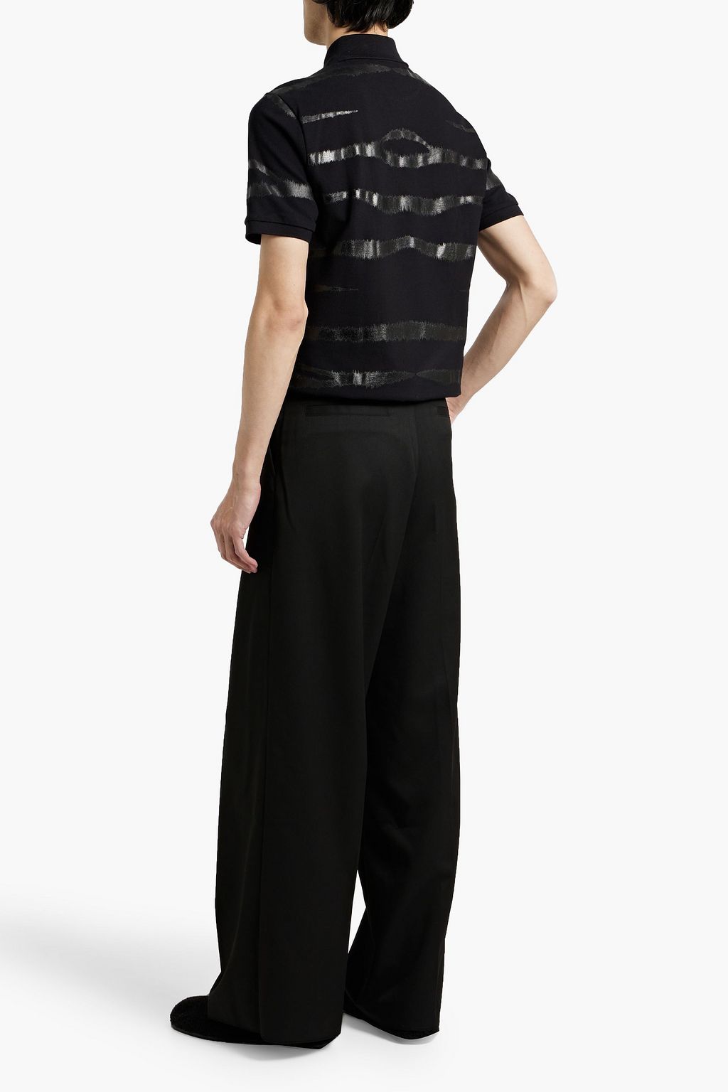 VALENTINO GARAVANI Wide-leg twill pants