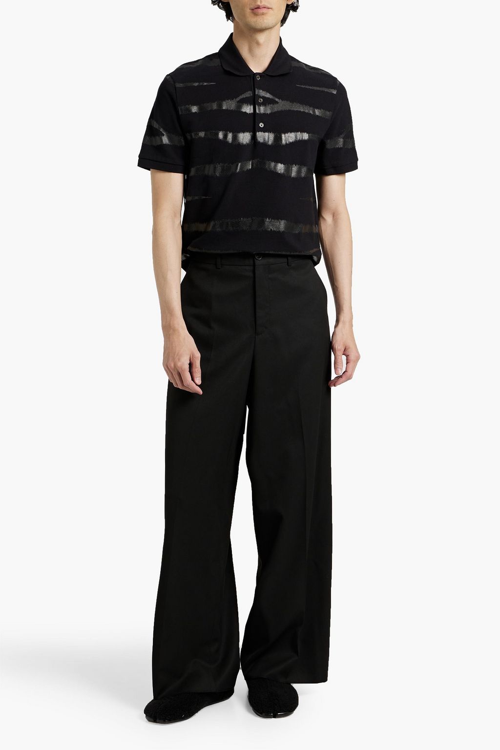 VALENTINO GARAVANI Wide-leg twill pants