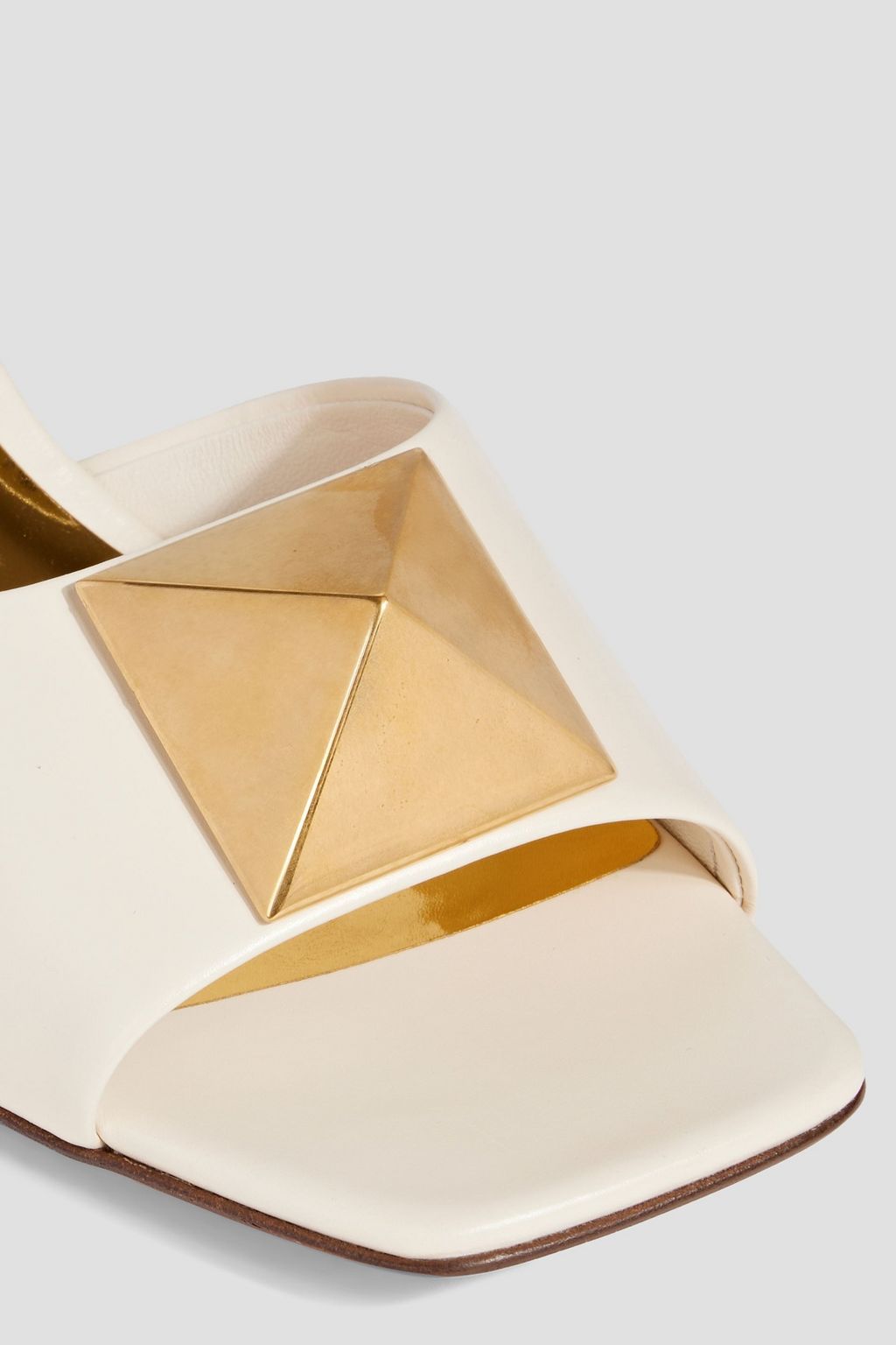 VALENTINO GARAVANI One Stud leather mules