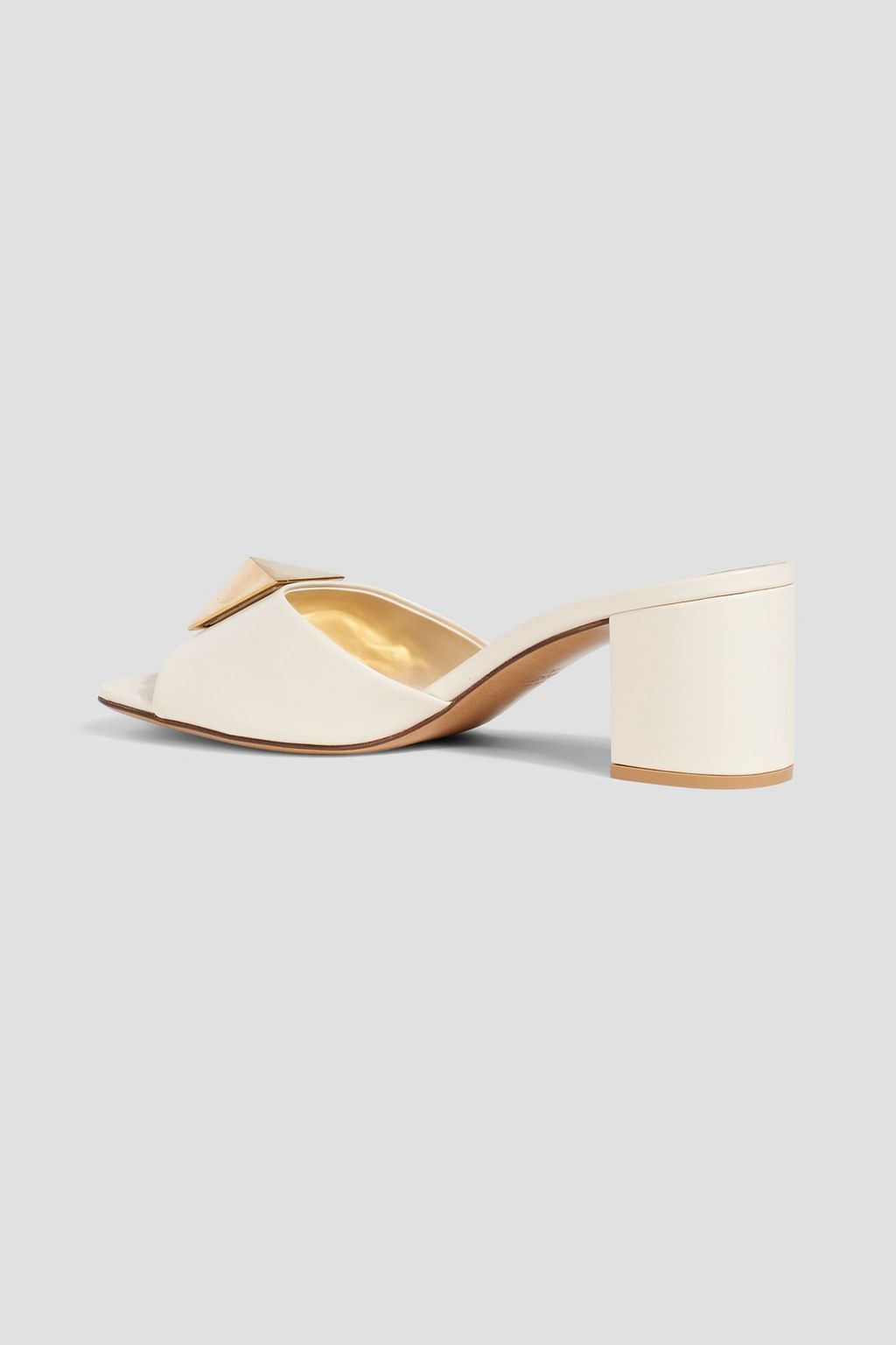 VALENTINO GARAVANI One Stud leather mules
