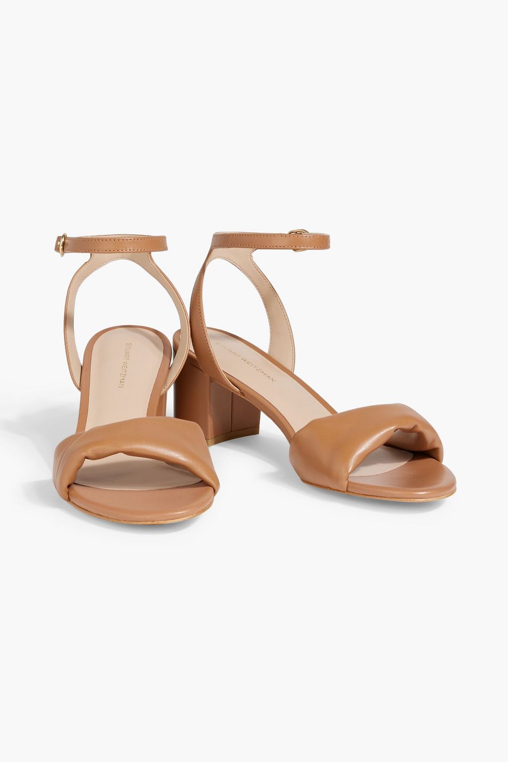 STUART WEITZMAN Everly 50 leather sandals