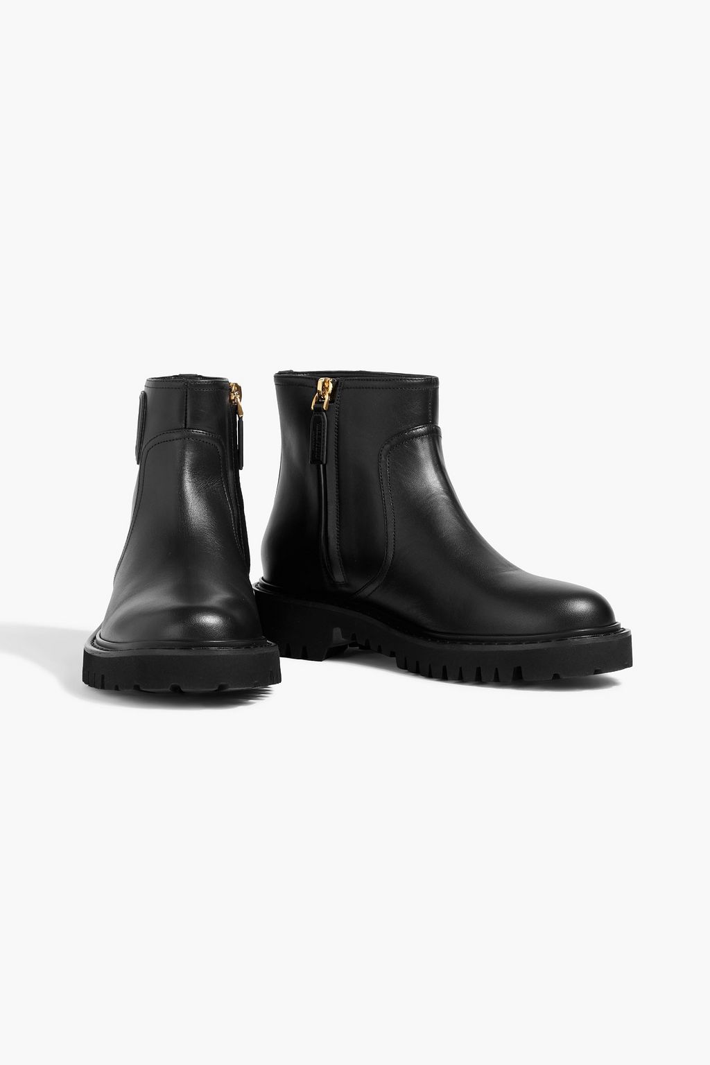 VALENTINO GARAVANI VLOGO leather ankle boots