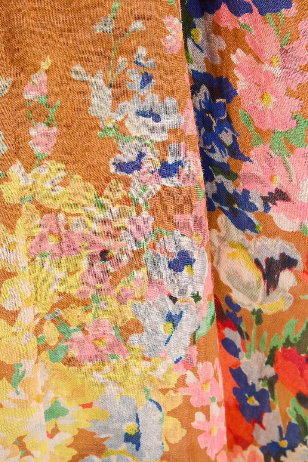 ZIMMERMANN Floral-print ramie maxi dress