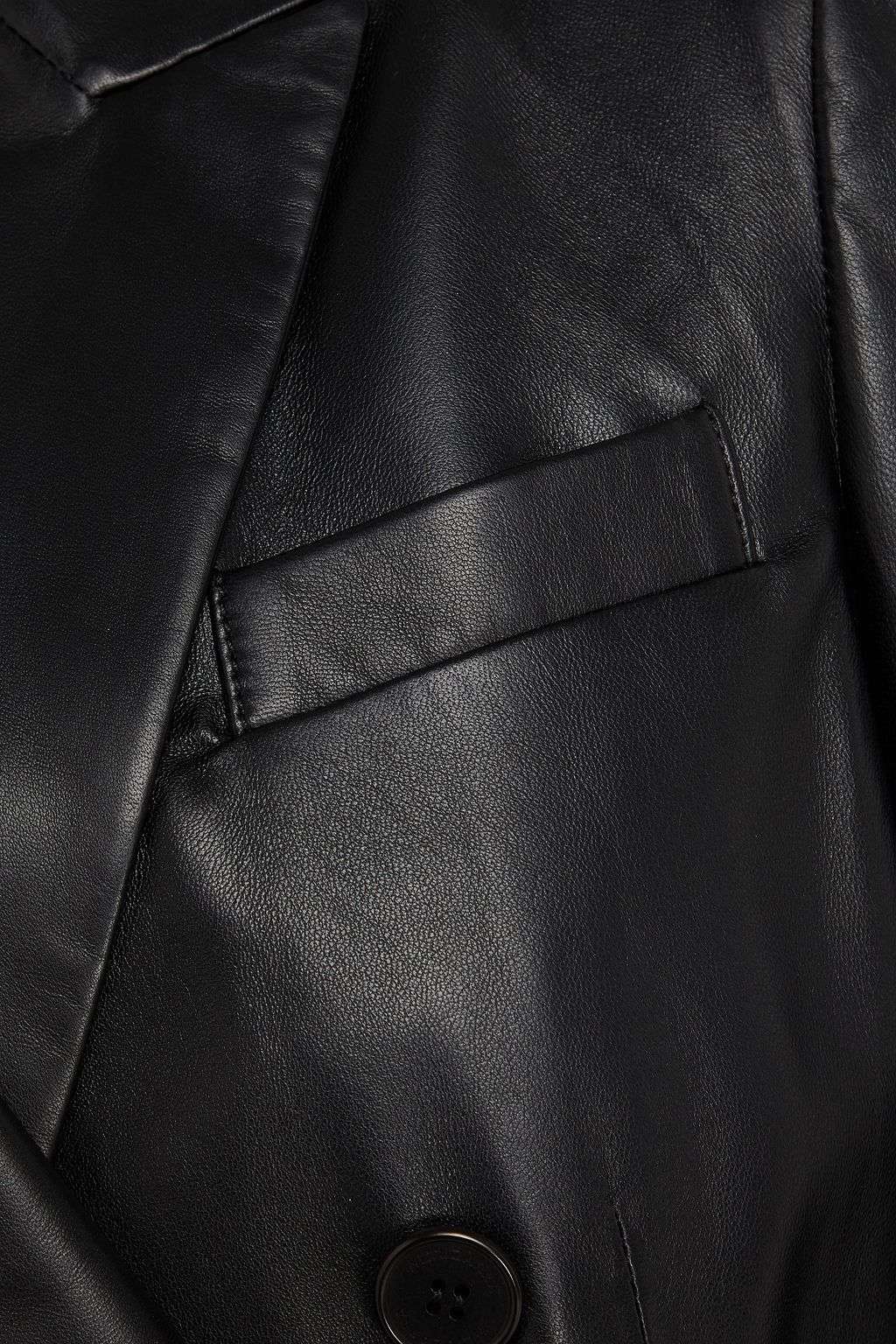 ALTUZARRA Double-breasted leather blazer