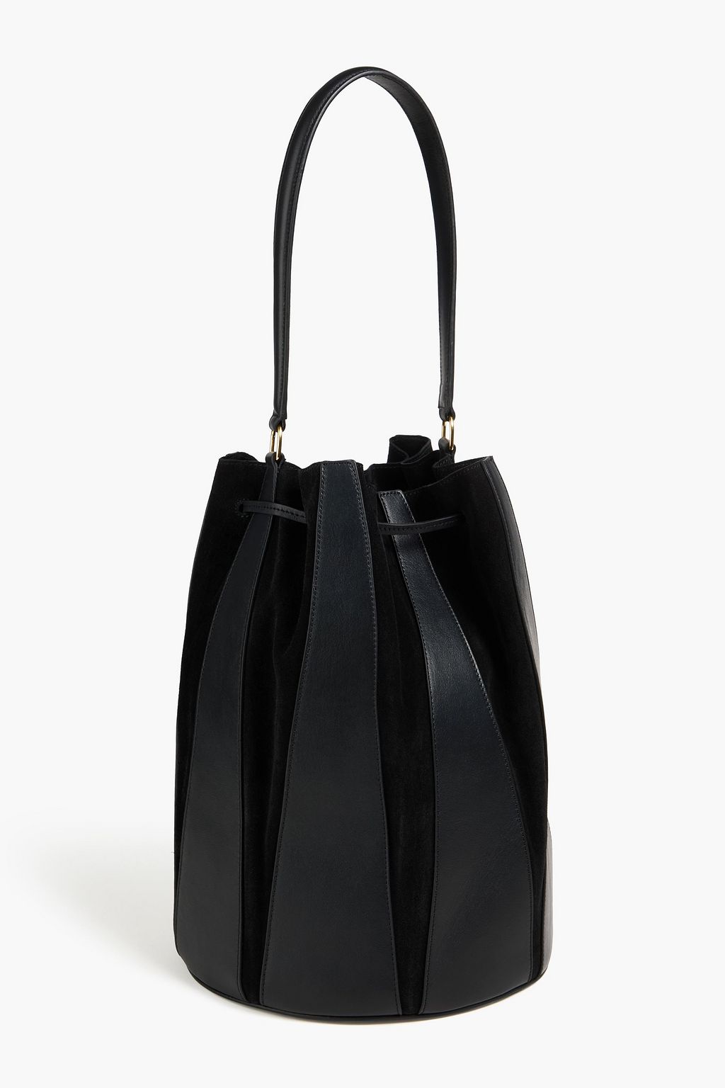 ALTUZARRA Drum Beuteltasche aus Leder und Veloursleder