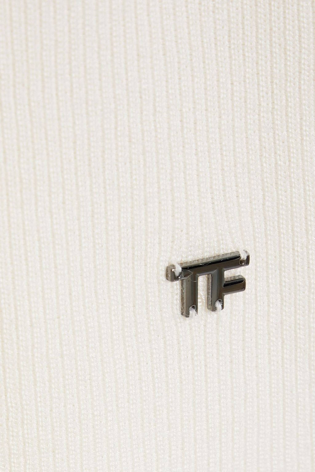TOM FORD Ribbed cashmere and silk-blend turtleneck sweater