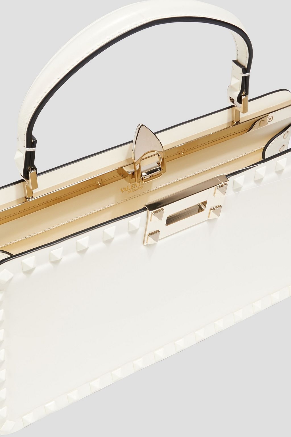 VALENTINO GARAVANI Rockstud leather tote