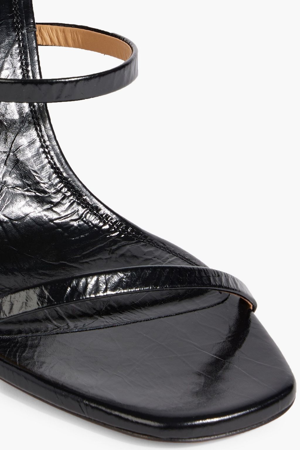 OFF-WHITE™ Lollipop textured-leather sandals