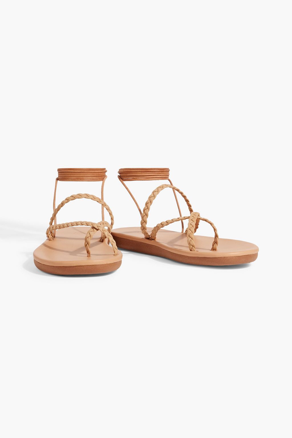 ANCIENT GREEK SANDALS Plage braided leather sandals