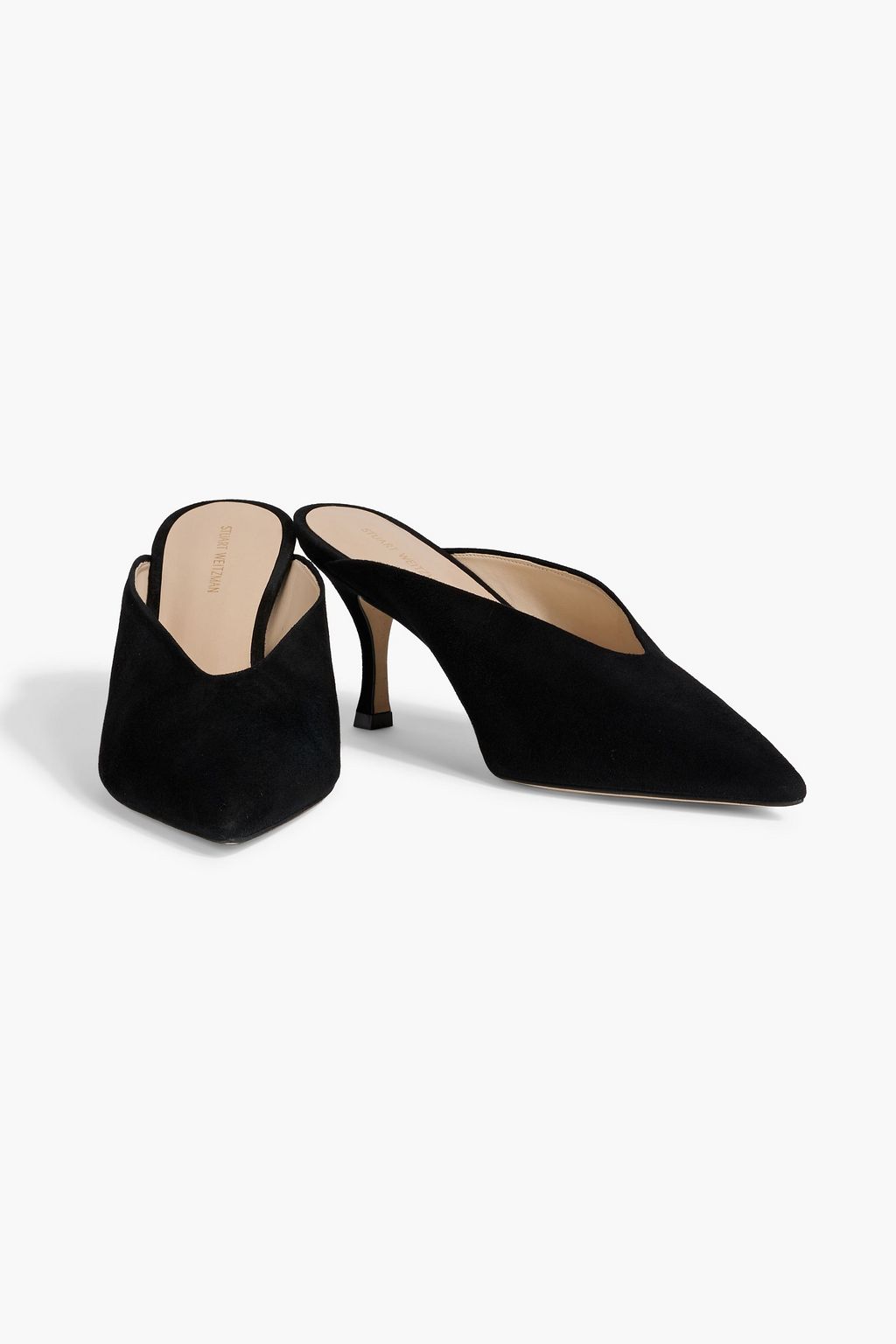 STUART WEITZMAN Lulah suede mules