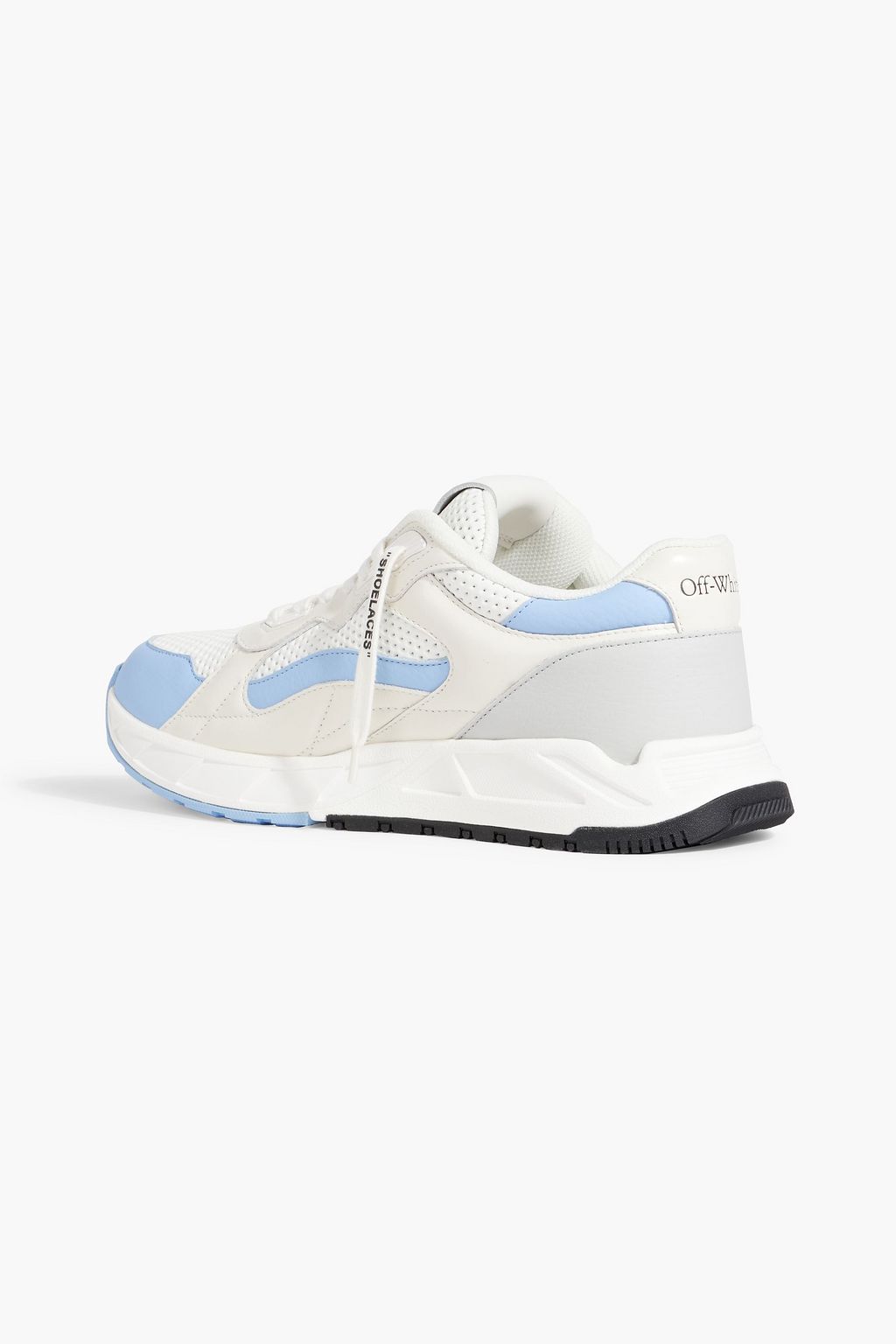 OFF-WHITE™ Runner B mesh and leather sneakers