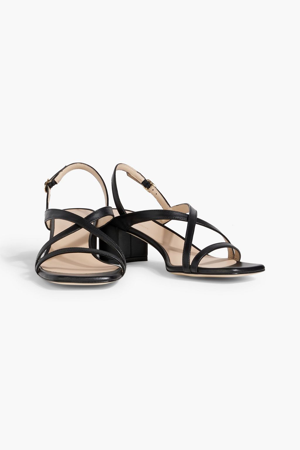 STUART WEITZMAN Oasis 50 leather slingback sandals