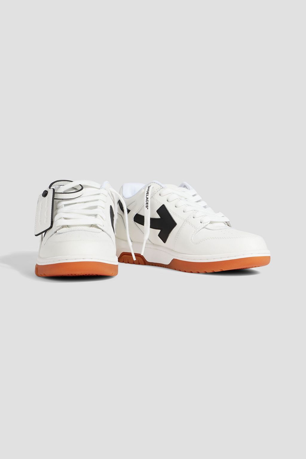 OFF-WHITE™ Out of Office leather sneakers