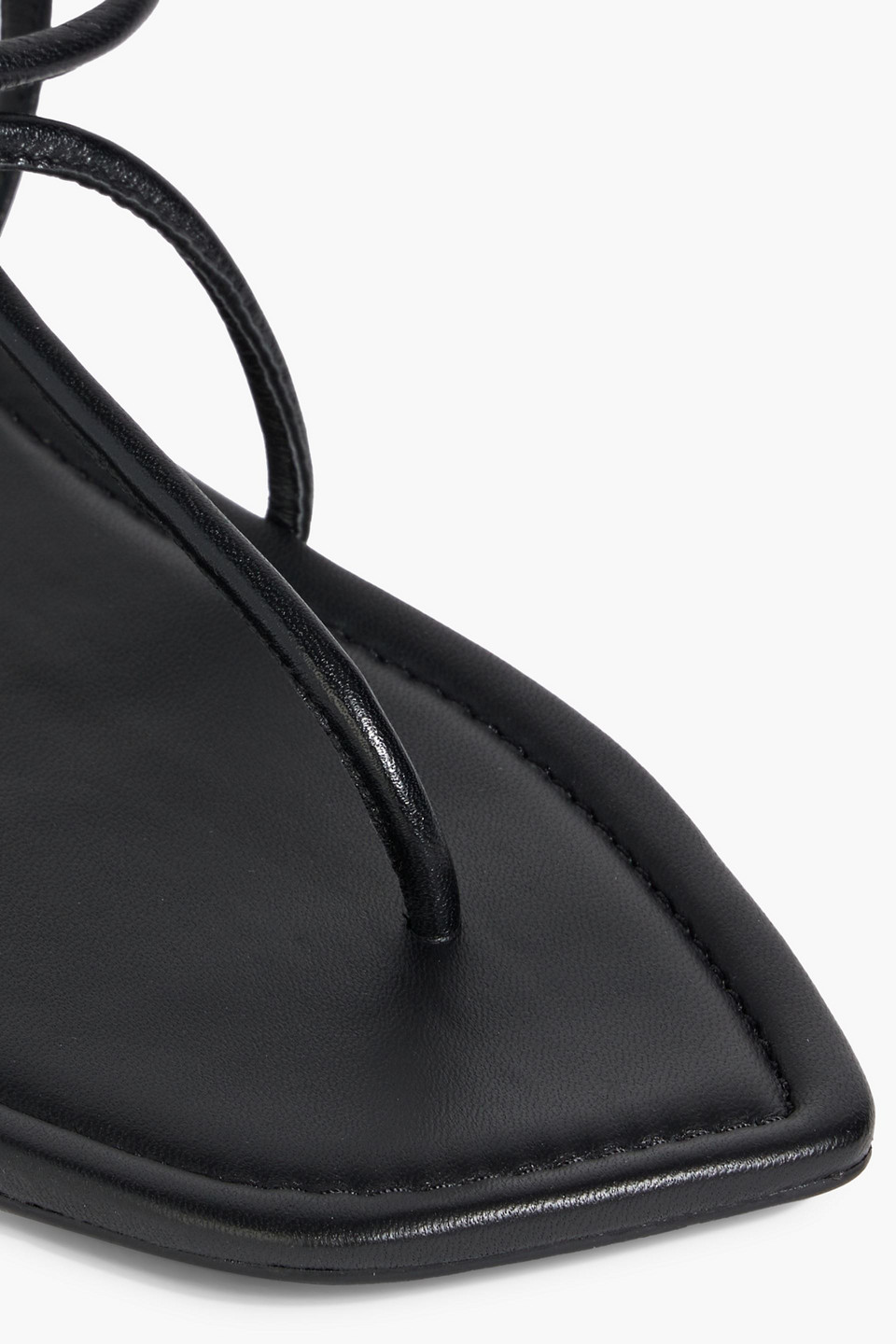 Stuart Weitzman Matilda Leather Slingback Sandals