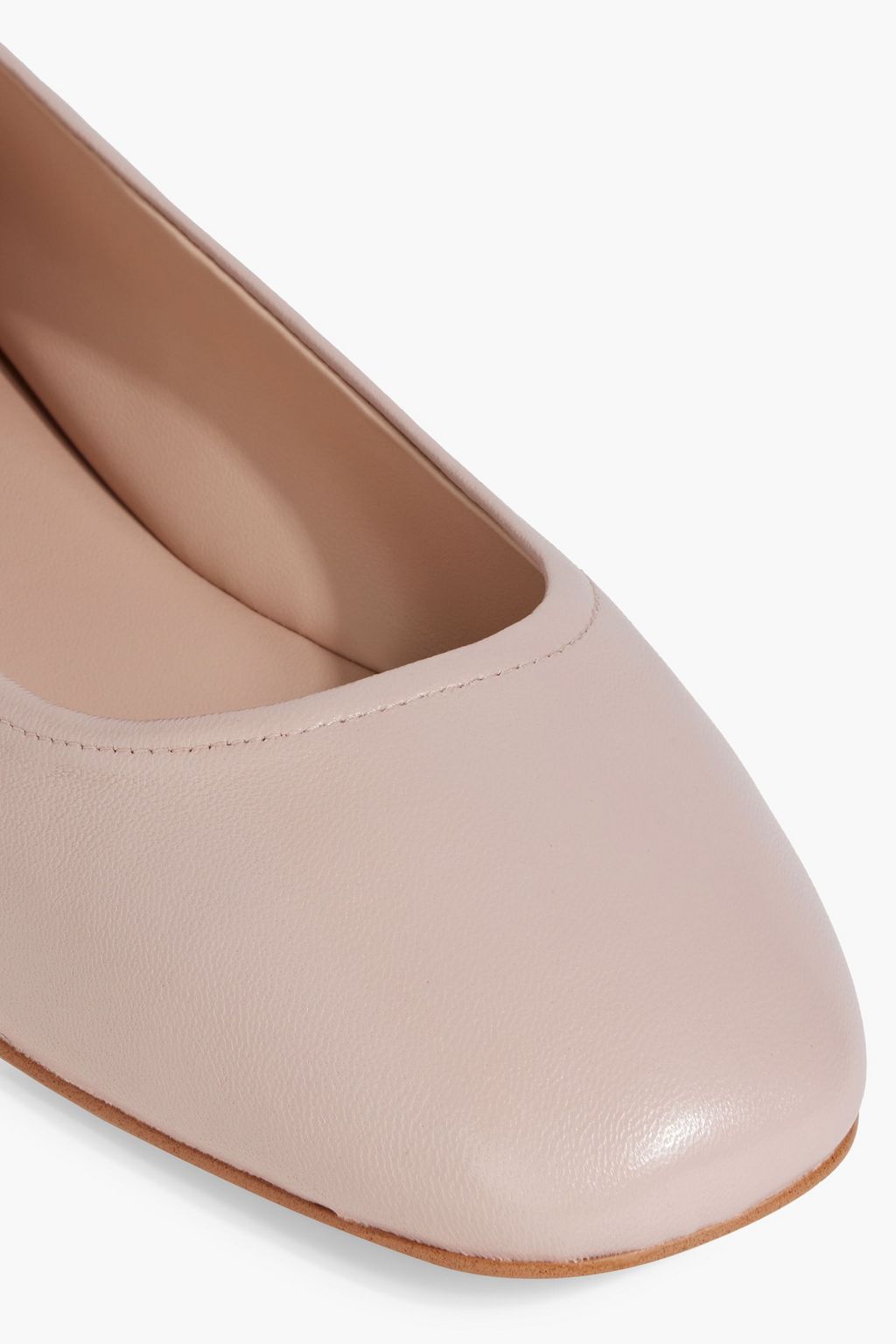 STUART WEITZMAN Tammy leather ballet flats