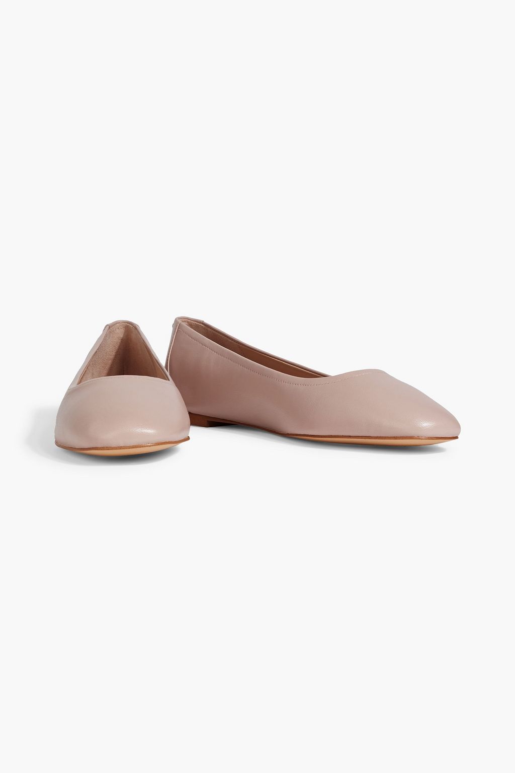 STUART WEITZMAN Tammy leather ballet flats