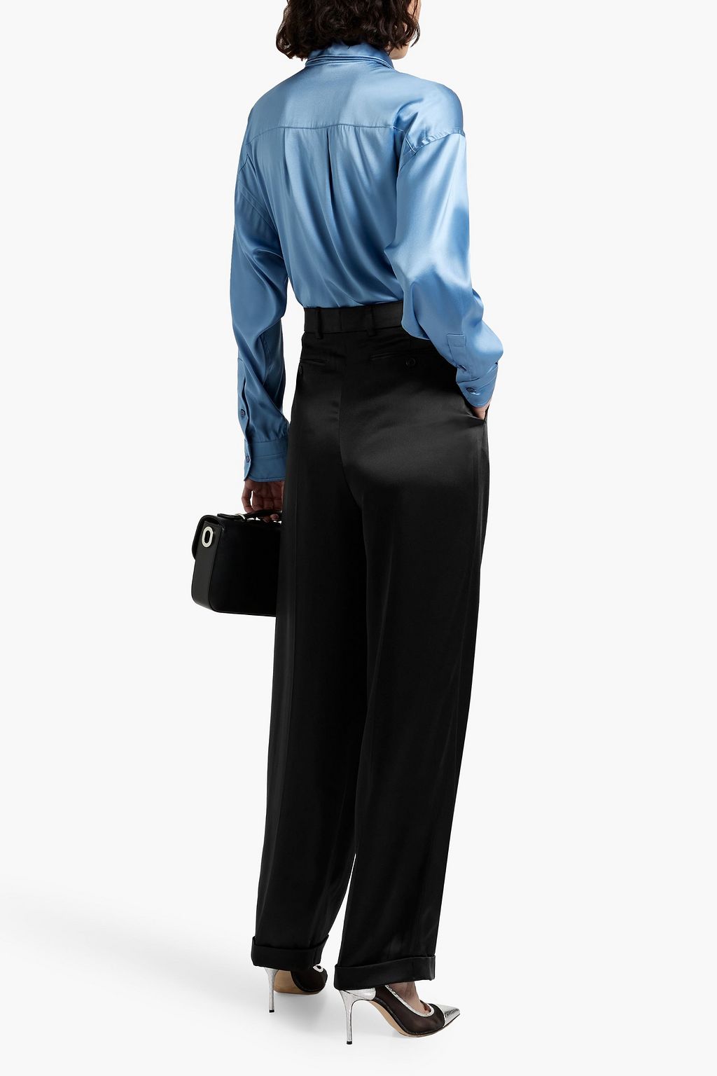 TOM FORD Satin straight-leg pants
