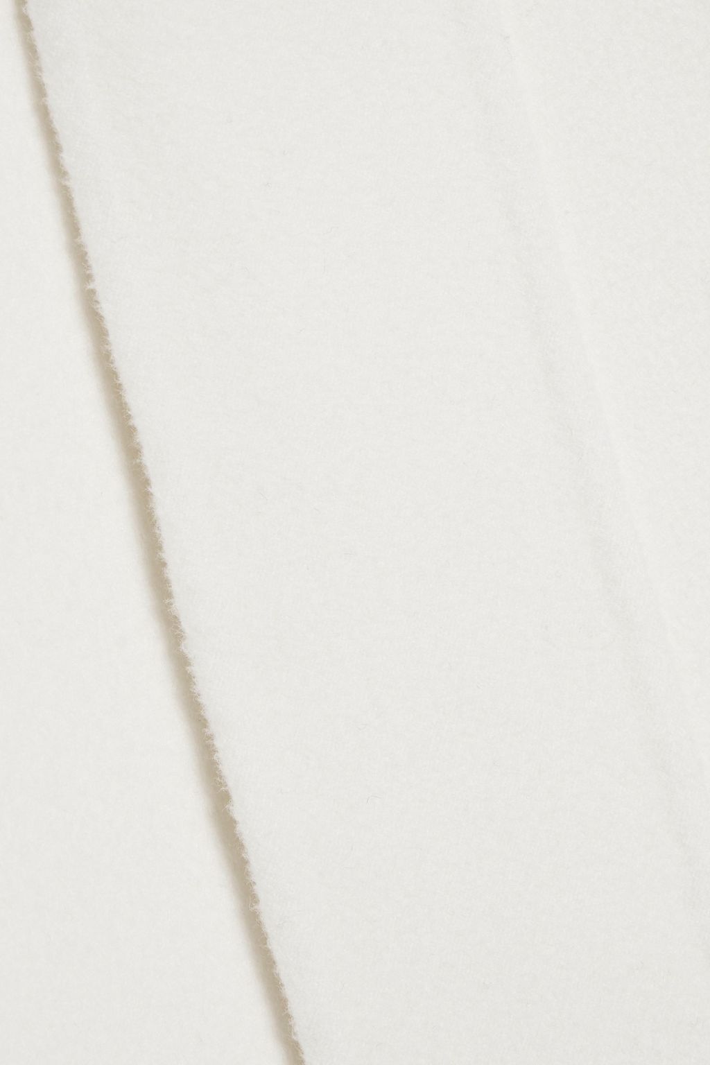 VALENTINO GARAVANI Pussy-bow wool and cashmere-blend felt poncho