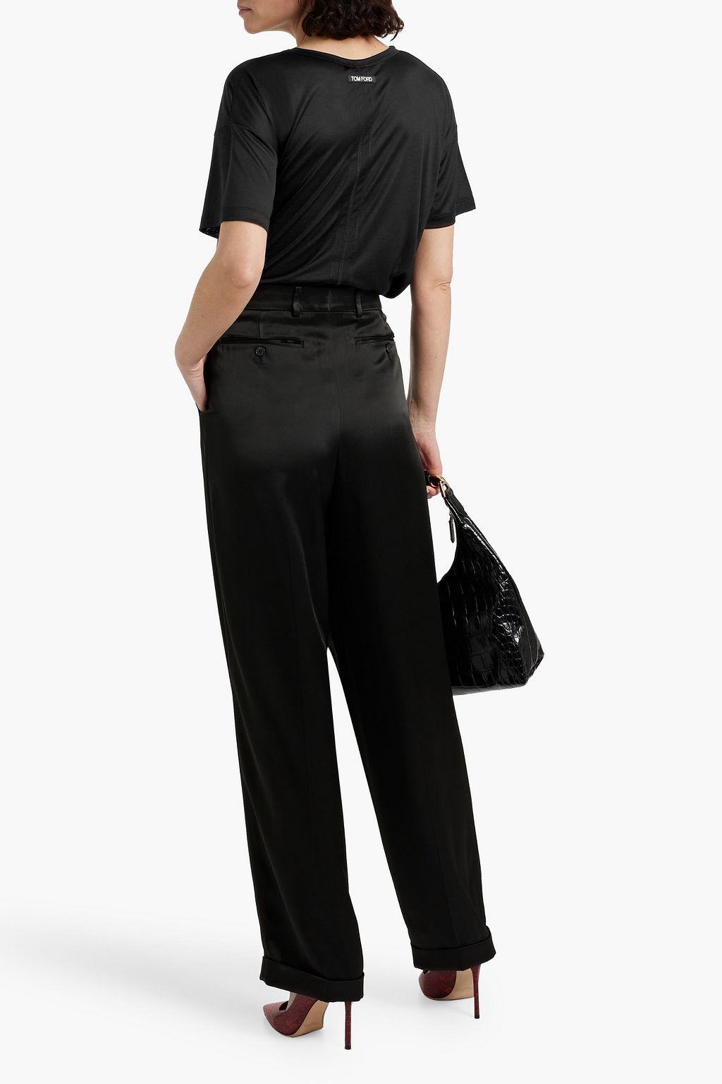 TOM FORD Silk-jersey T-shirt