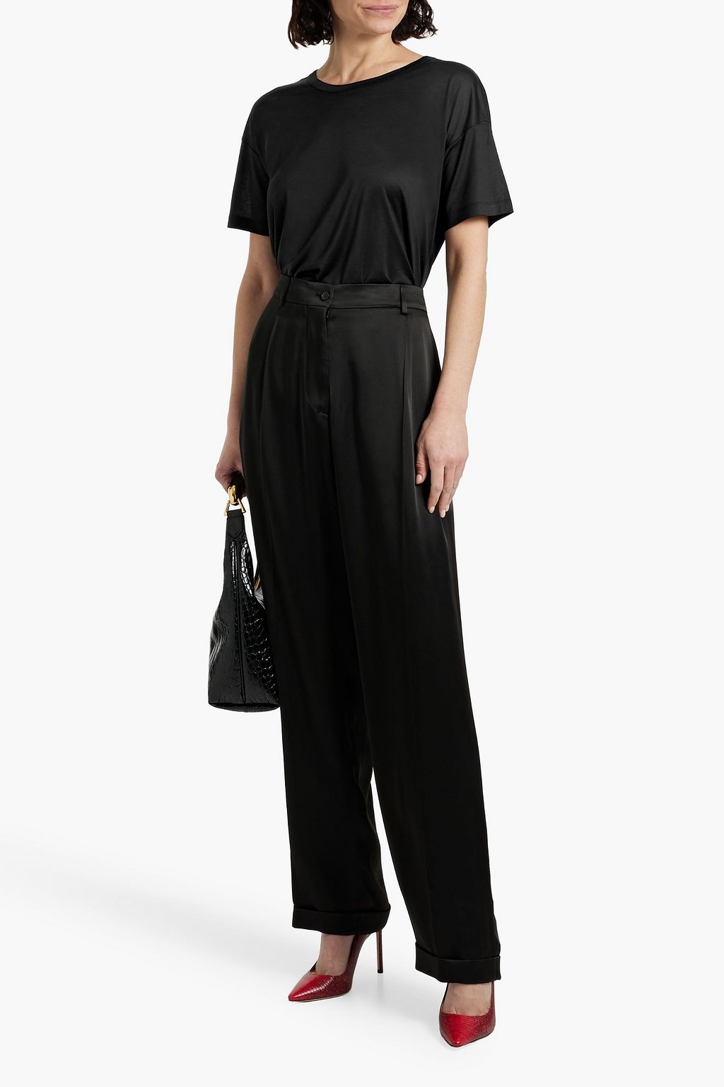 TOM FORD Silk-jersey T-shirt