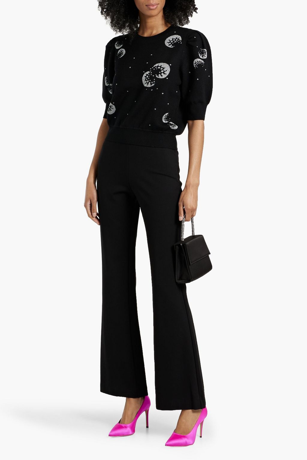 DIANE VON FURSTENBERG Gregory Schlaghose aus Ponte