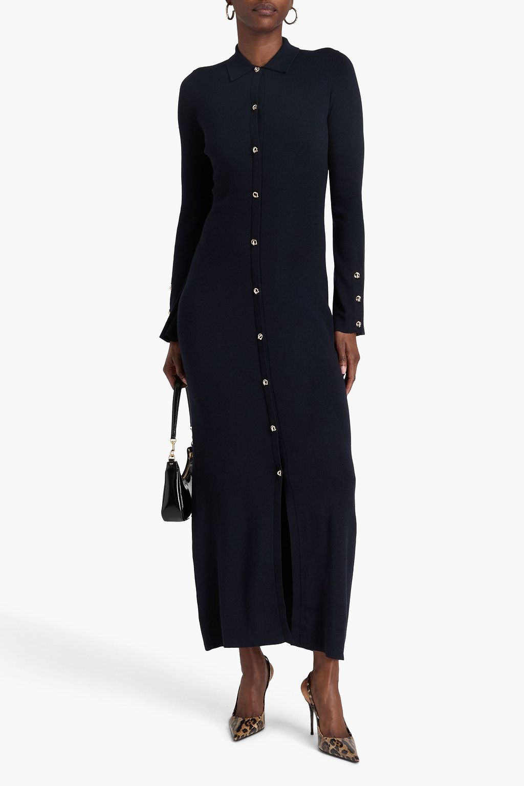 ALTUZARRA Leopold Midikleid aus einer Wollmischung