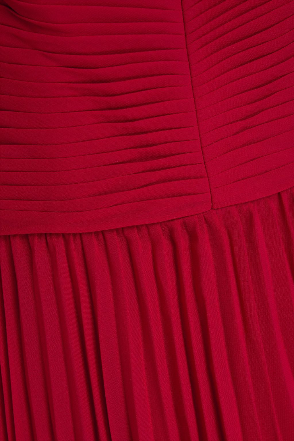 ZAC POSEN Robe aus Chiffon mit Falten