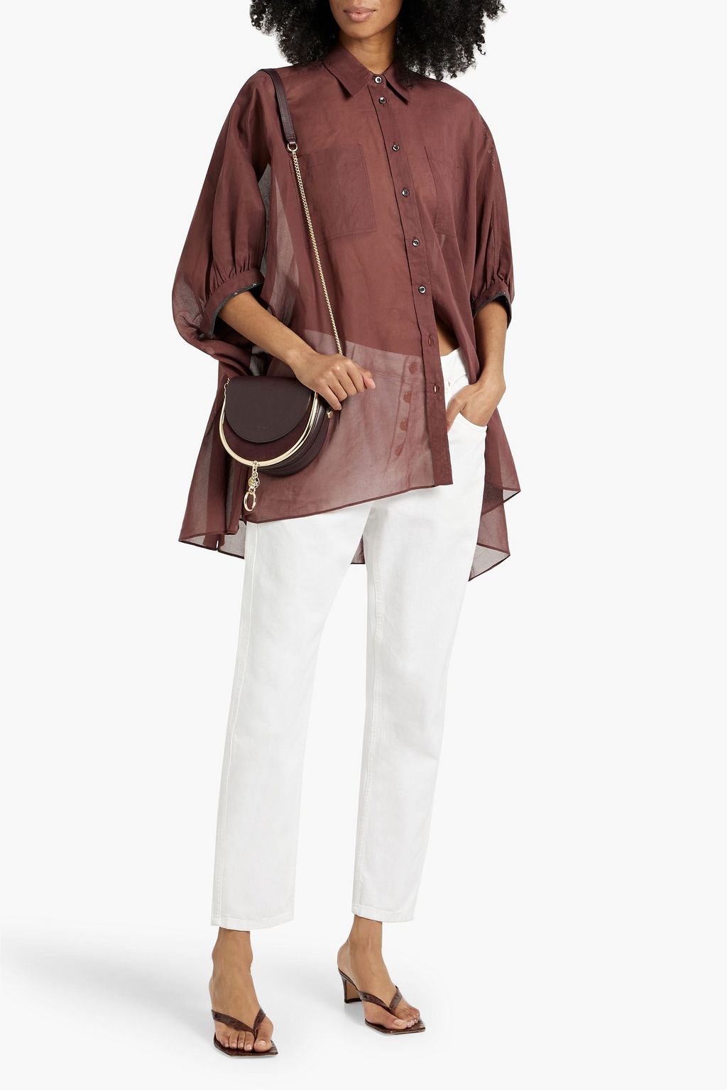 BRUNELLO CUCINELLI High-rise straight-leg jeans