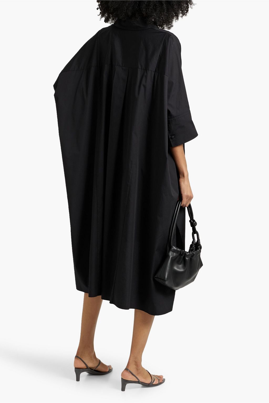 JOSEPH Dania oversized cotton-poplin midi shirt dress