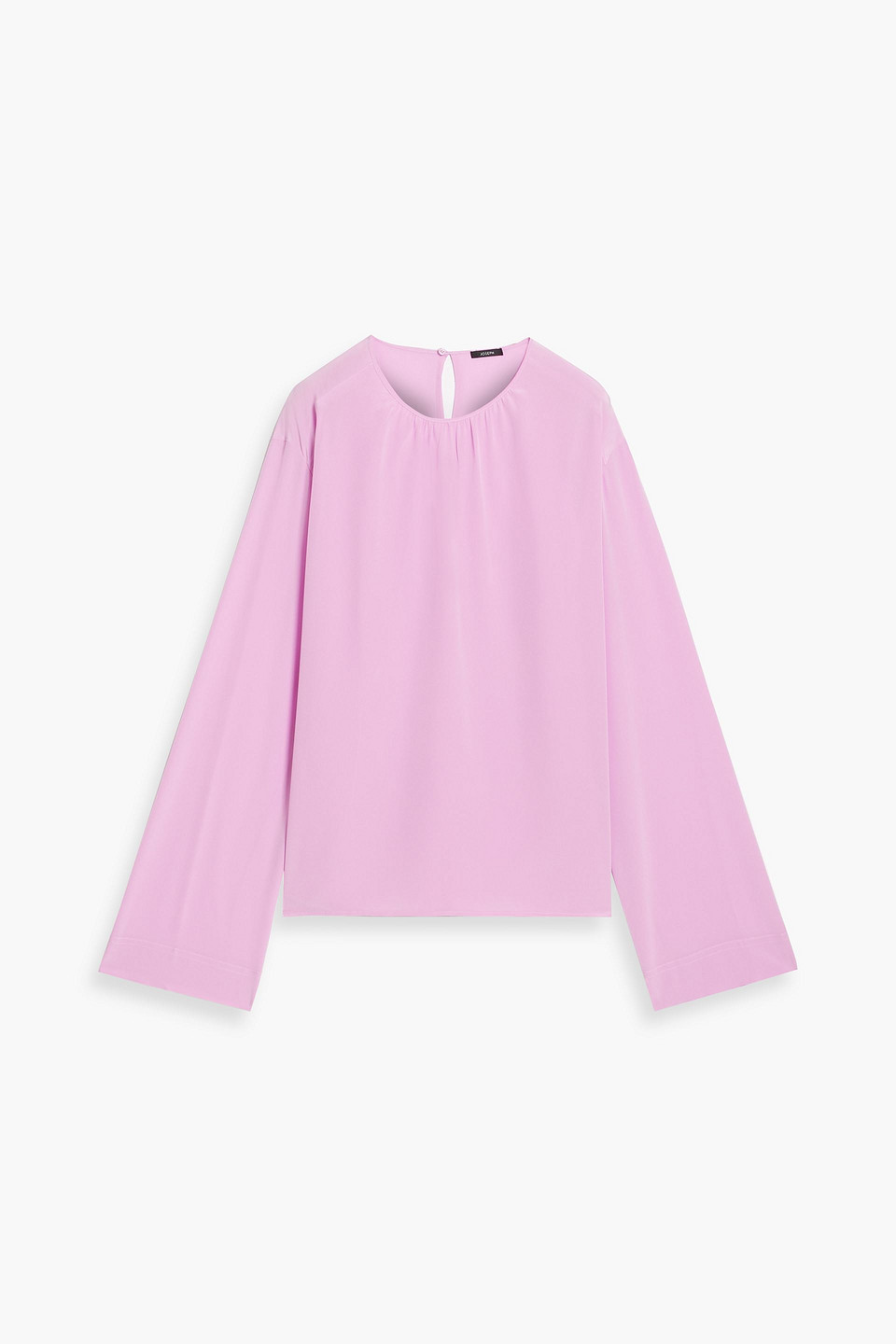 Joseph Braidwood Silk-crepe Blouse In Pink