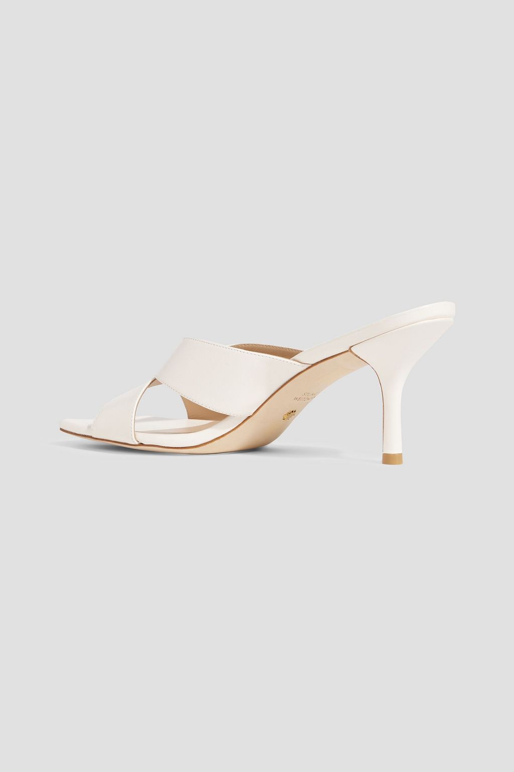 STUART WEITZMAN Carmen 75 leather mules
