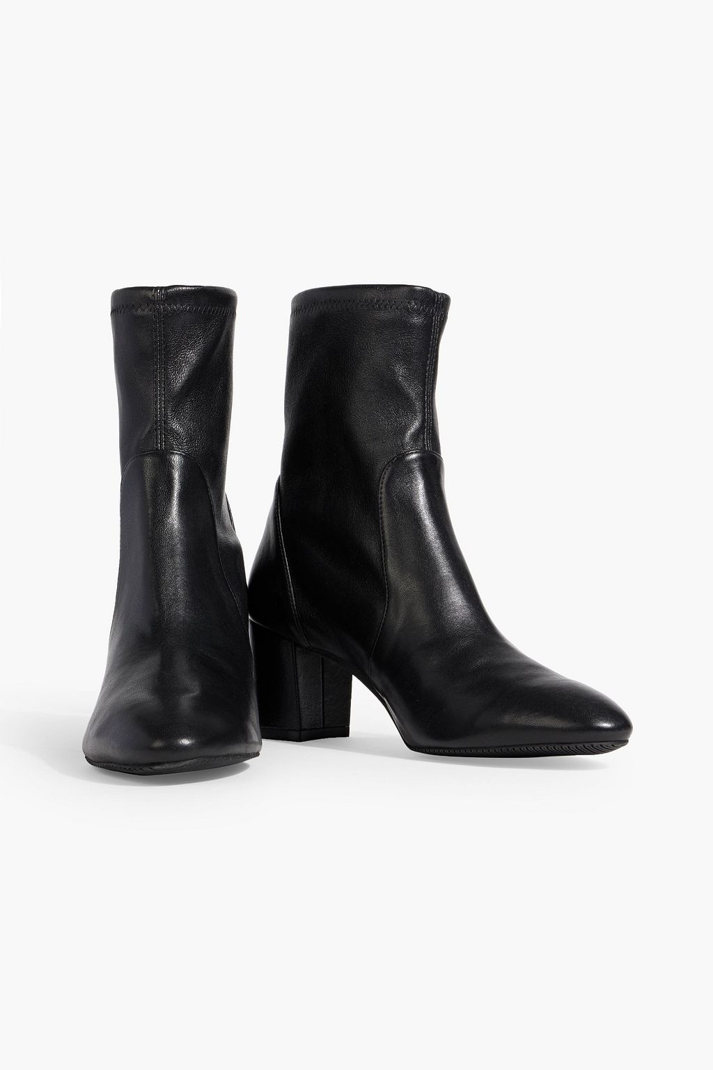 STUART WEITZMAN Yuliana 60 ストレッチレザー アンクルブーツ