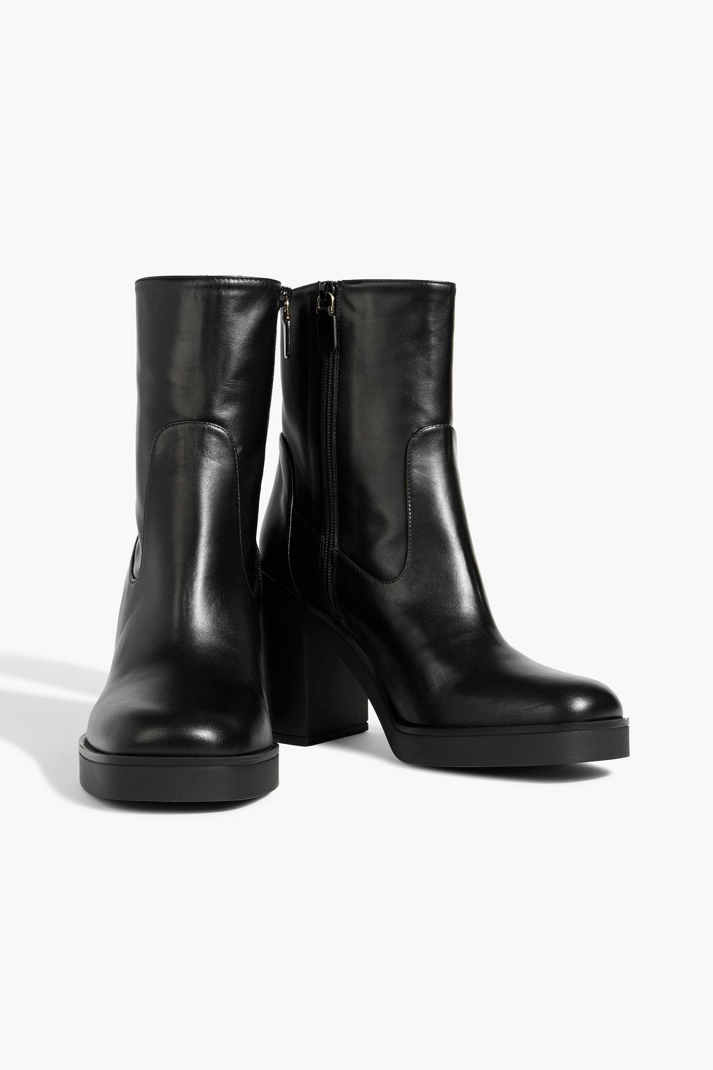 STUART WEITZMAN Bethenny 80 leather ankle boots