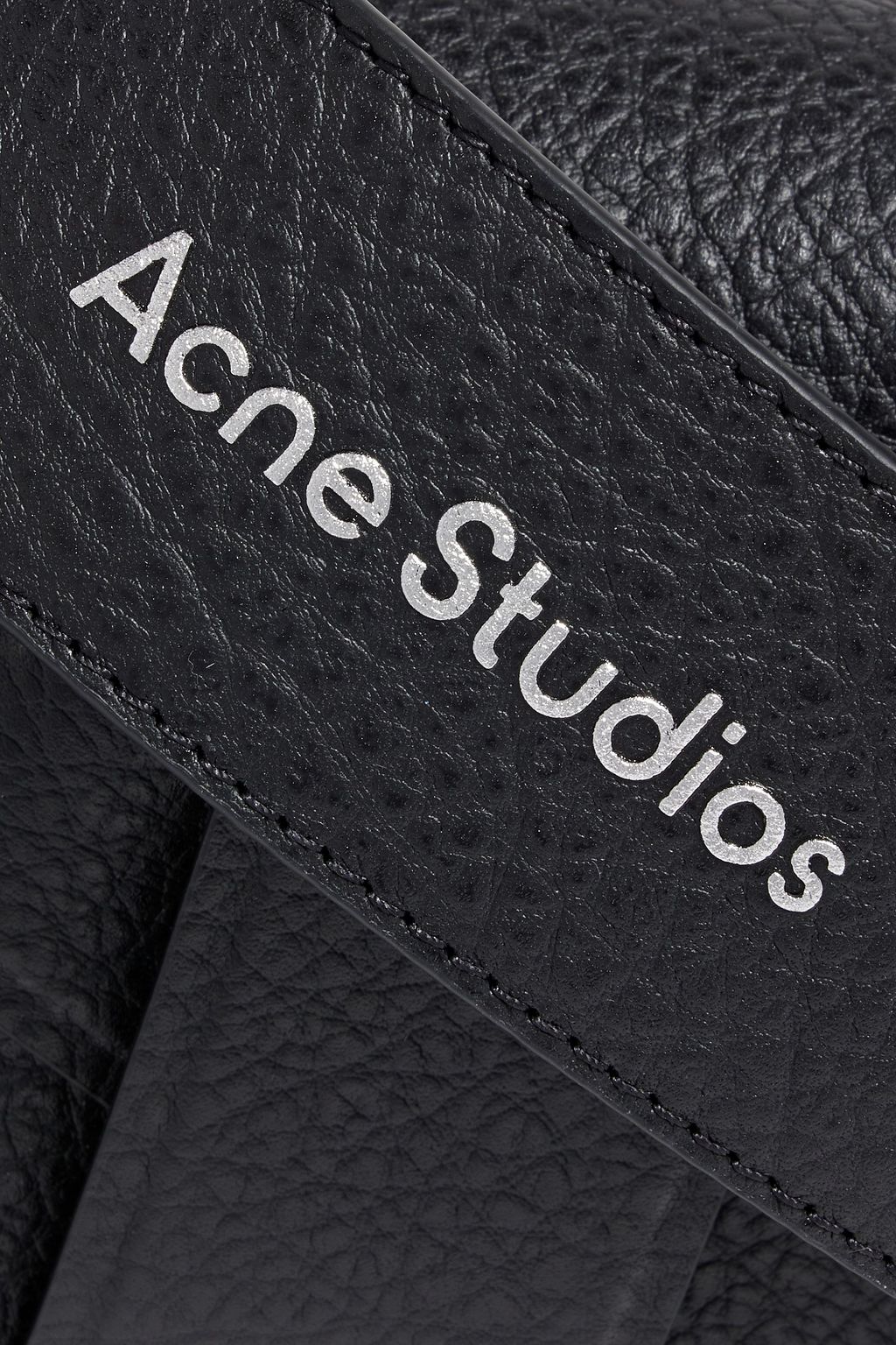 ACNE STUDIOS Musubi pebbled-leather shoulder bag