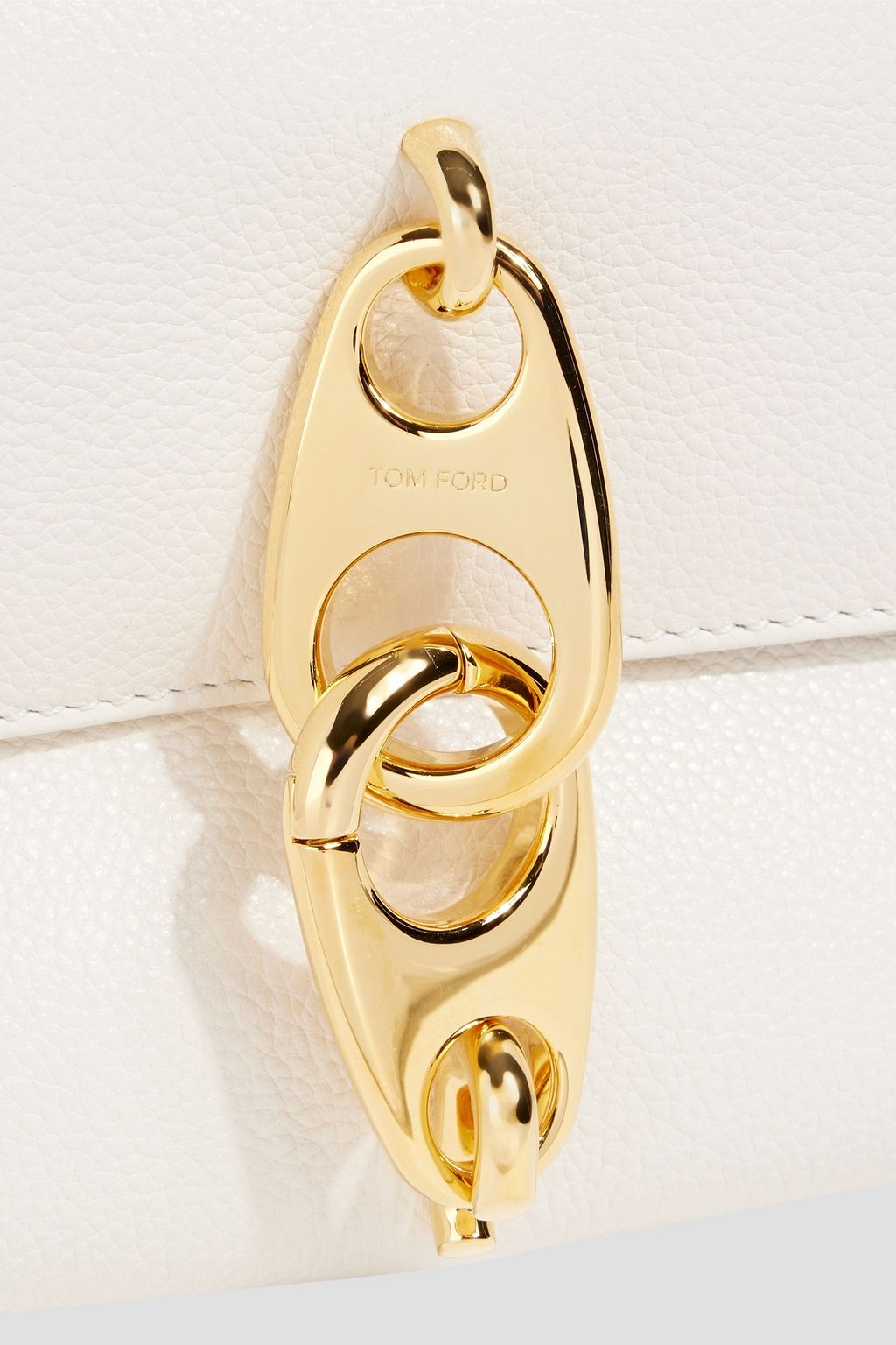 TOM FORD Carine medium textured-leather shoulder bag