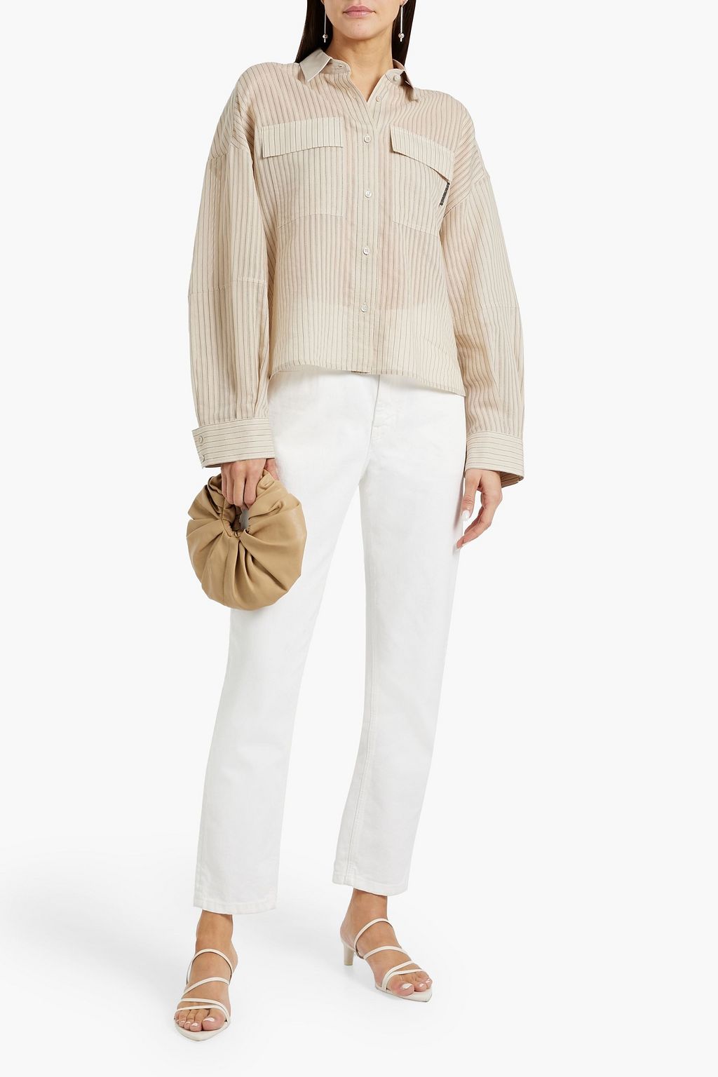 BRUNELLO CUCINELLI High-rise straight-leg jeans