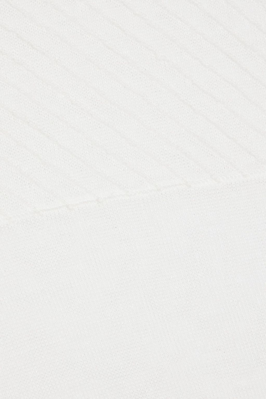 BRUNELLO CUCINELLI Sequin-embellished linen-blend top