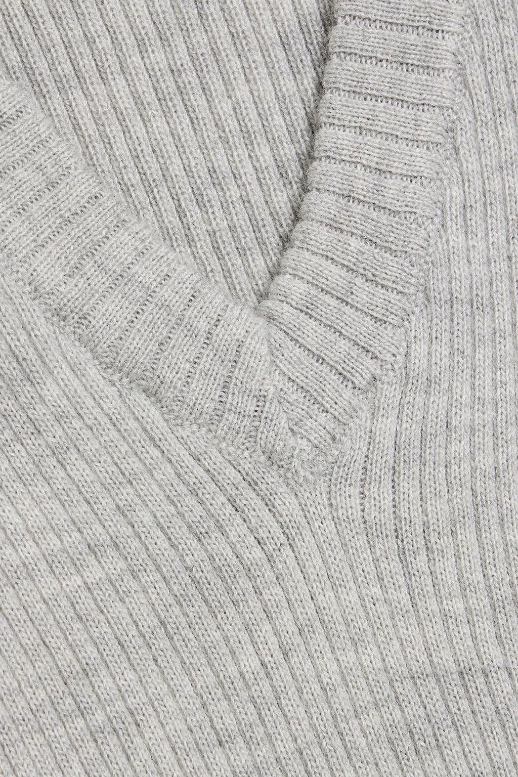 BRUNELLO CUCINELLI Ribbed wool and cashmere-blend vest