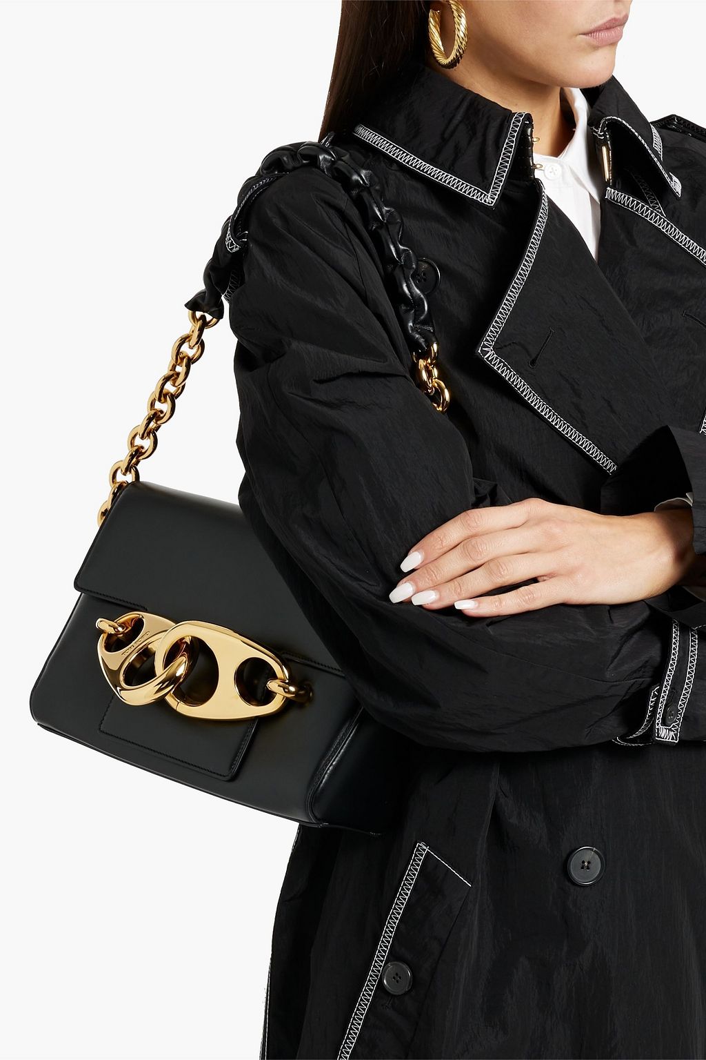 TOM FORD Carine embellished leather shoulder bag