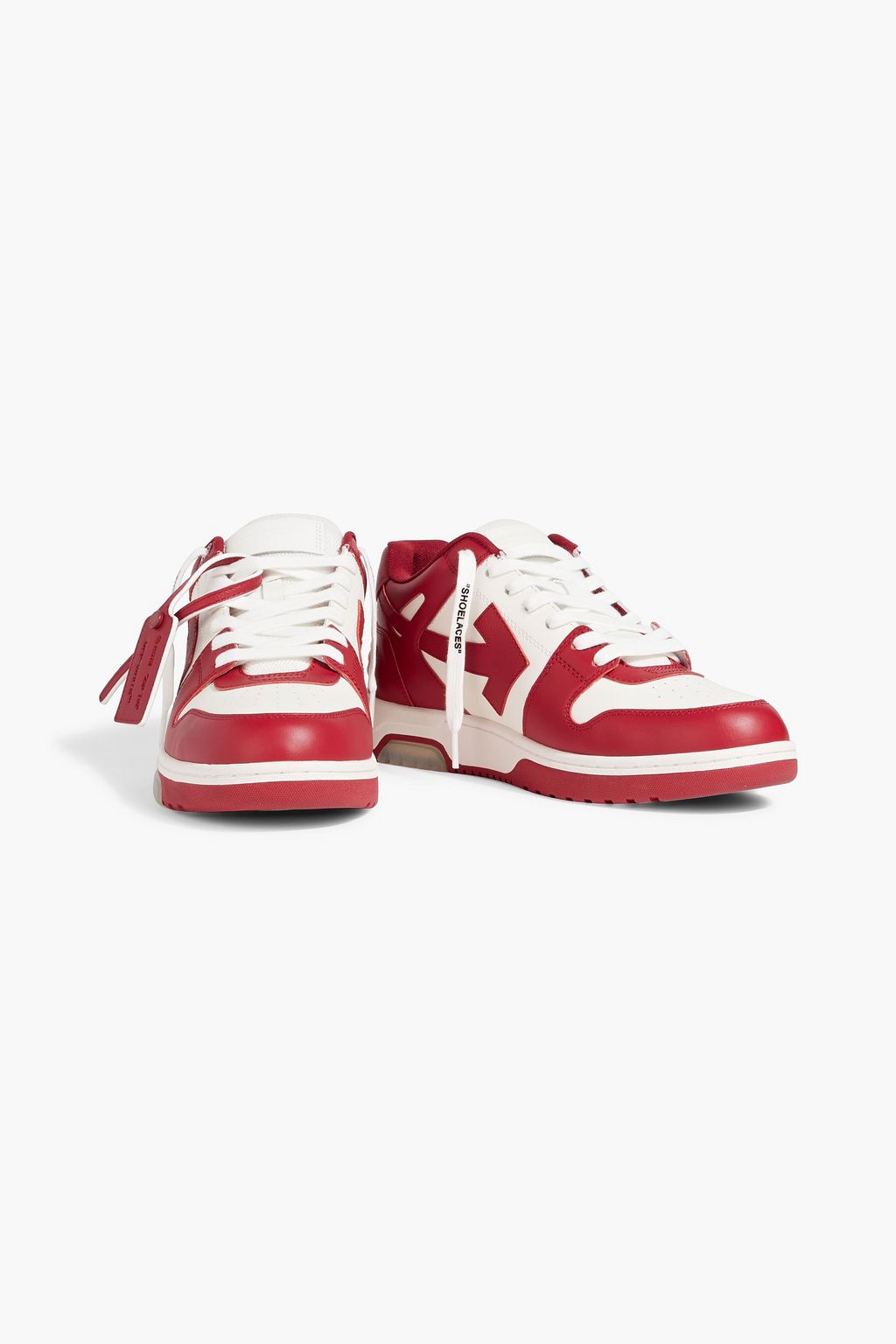 OFF-WHITE™ حذاء سنيكرز "أوت أوف أوفيس" من الجلد