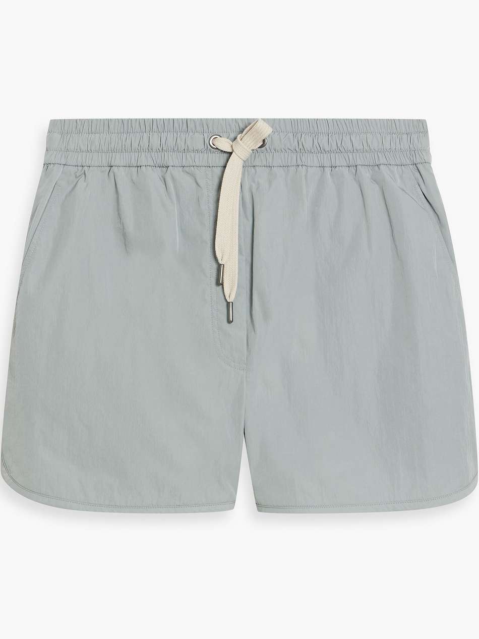 bead-embellished shell shorts